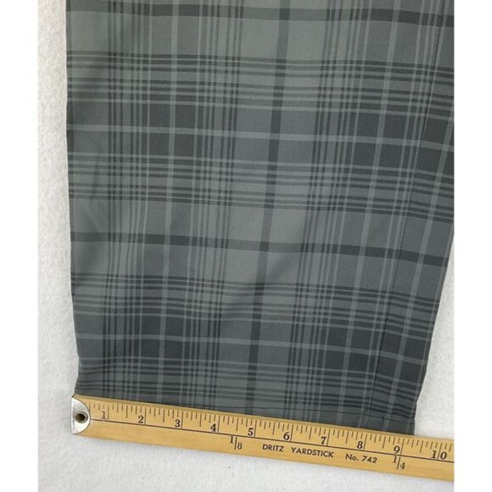 Nike Men's Black and Gray Plaid Chinos - Picture 5 of 10
